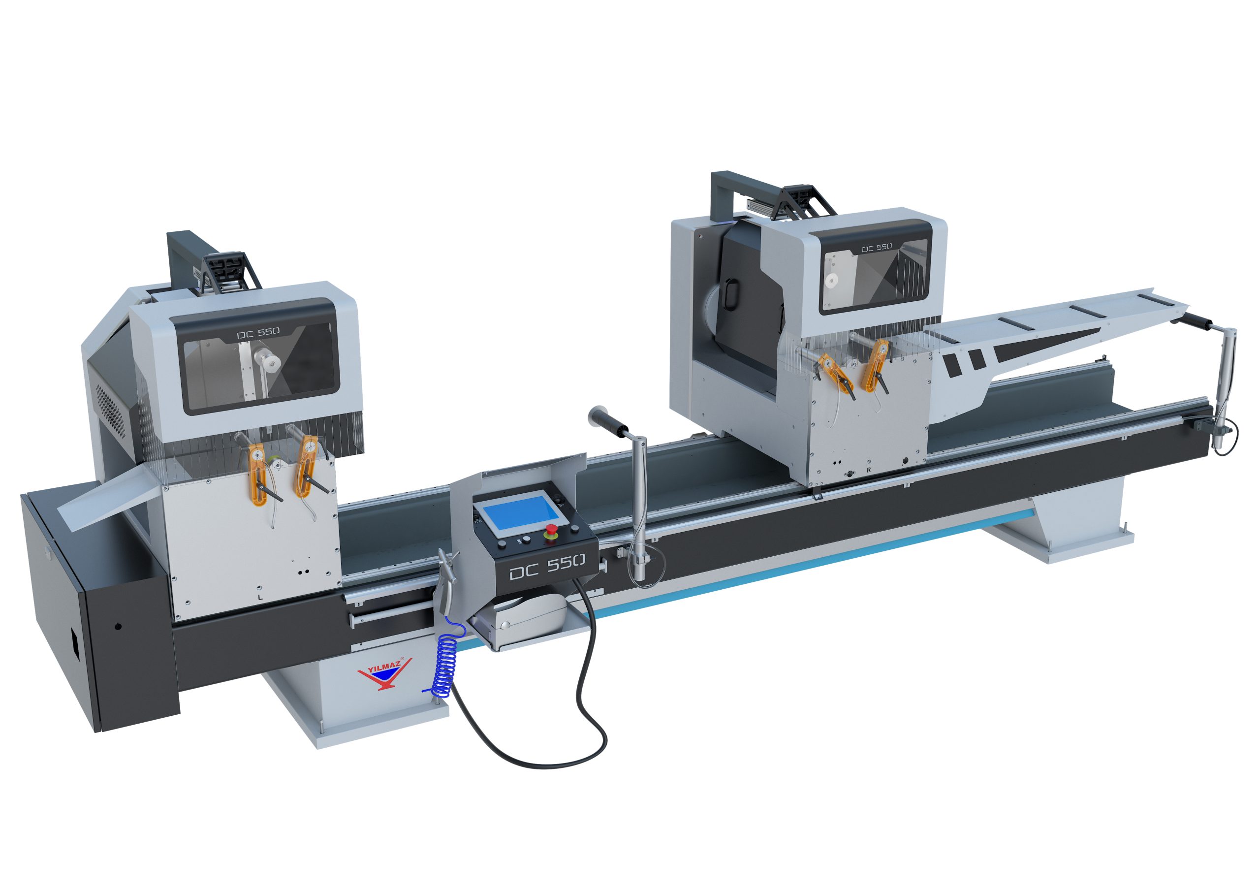 DC 550 SE - FULL AUTOMATIC DOUBLE HEAD MITRE SAW MACHINES - YILMAZ MACHINE